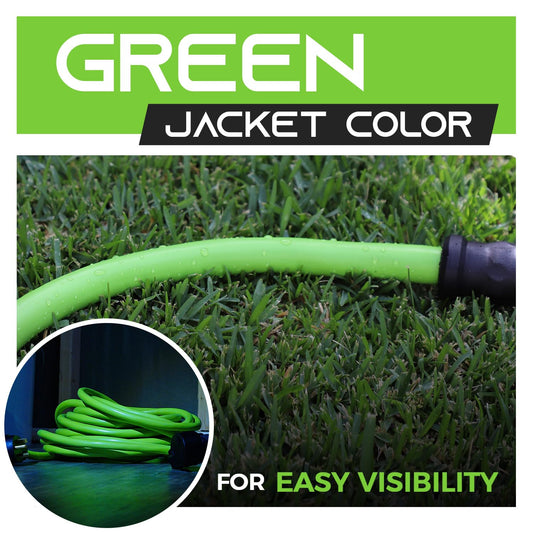 GEARit 50 Amp RV/EV Extension Cord (15 ft) 4-Prong 250-Volt, Compatible with Tesla Model 3/S/X/Y Mobile Charger, NEMA 14-50P to 14-50R 6/3+8/1 STW AWG Gauge Outdoor Waterproof Power Cable - 15 Feet